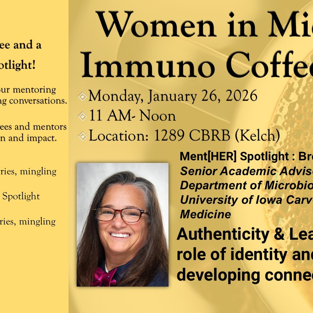 Women In  Micro & Immuno Coffee Hour promotional image